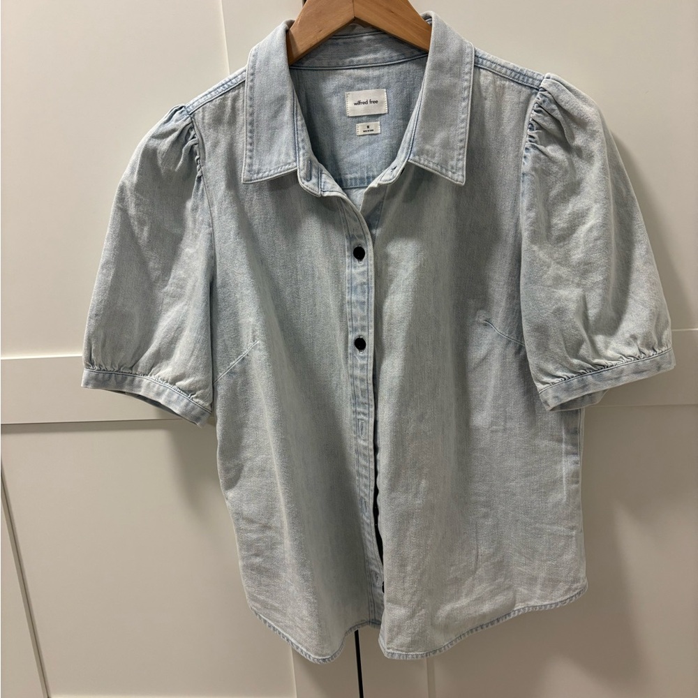 Wilfred - Light Blue Denim Shirt